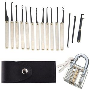 12 unidades/juego de herramientas de selección de bloqueo de desbloqueo