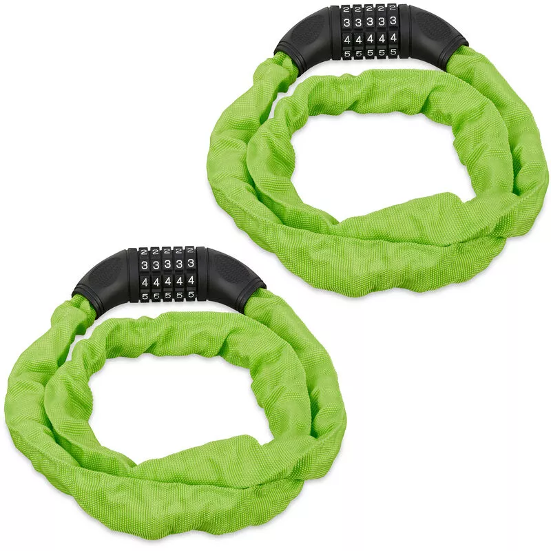 2 Candados de cable numérico