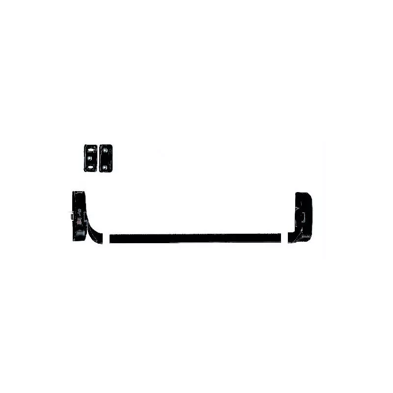 2 soportes de barra IDEA + 1 mecanismo H/B + 1 cerradura ISEO y calzos - Negro - No ignífugo - 9414000505 barato