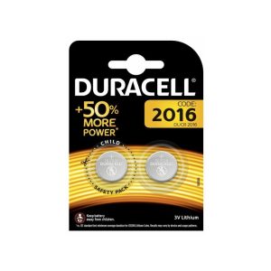 2 ud. pila de botón Duracell CR2016 3V (Blíster) barato
