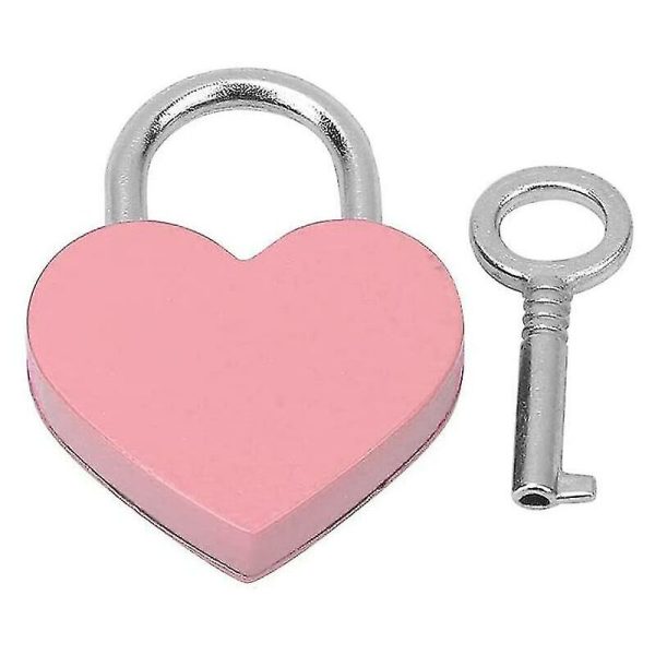 2Er-Pack Auspicioso 2-Teiliges Herzschloss Mit Schlüssel