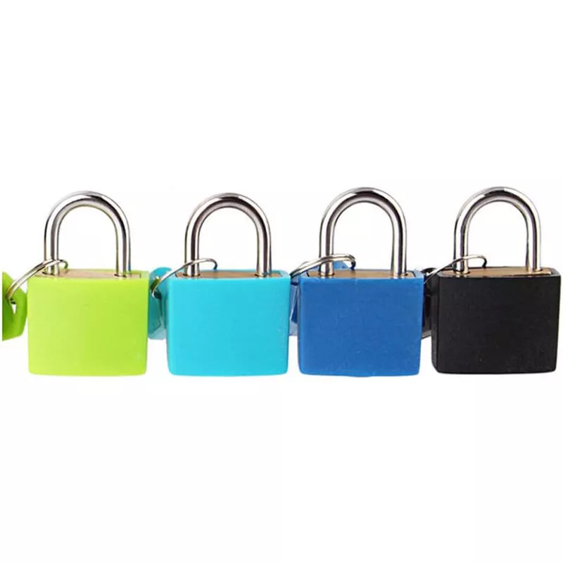 4 Piezas Candados para Maletas Candados para Equipaje Pequeños Mini Candados con Llave Candado para Equipaje Candado de Metal Mochila Gimnasio barato