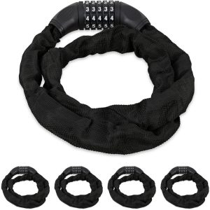 5 Candados de cable numérico