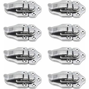 8 Cierres de cierre de palanca Cierre de bloqueo de palanca de bloqueo de palanca para joyero Cajas de regalo Cofre de herramientas Maleta y cofre barato