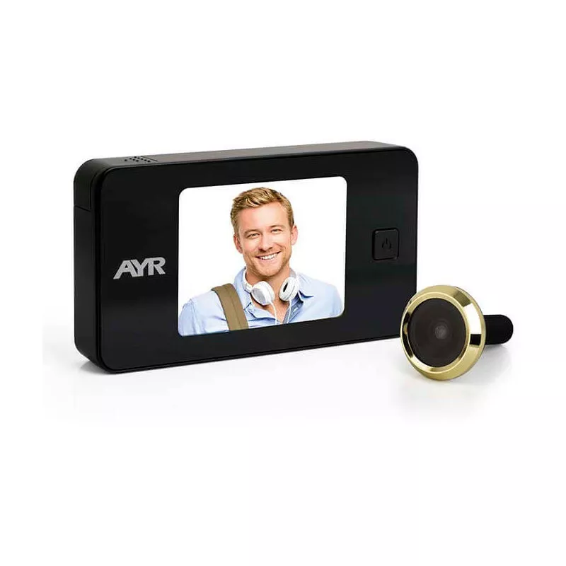 AYR - Mirilla Digital Total Black 752 Laton Brillo barato