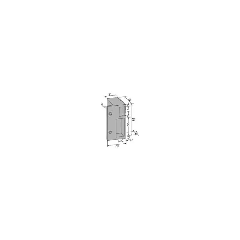 Abrepuertas horizontal de 12V JPM Contacto fijo - Derecho - 10111B-01-1A barato