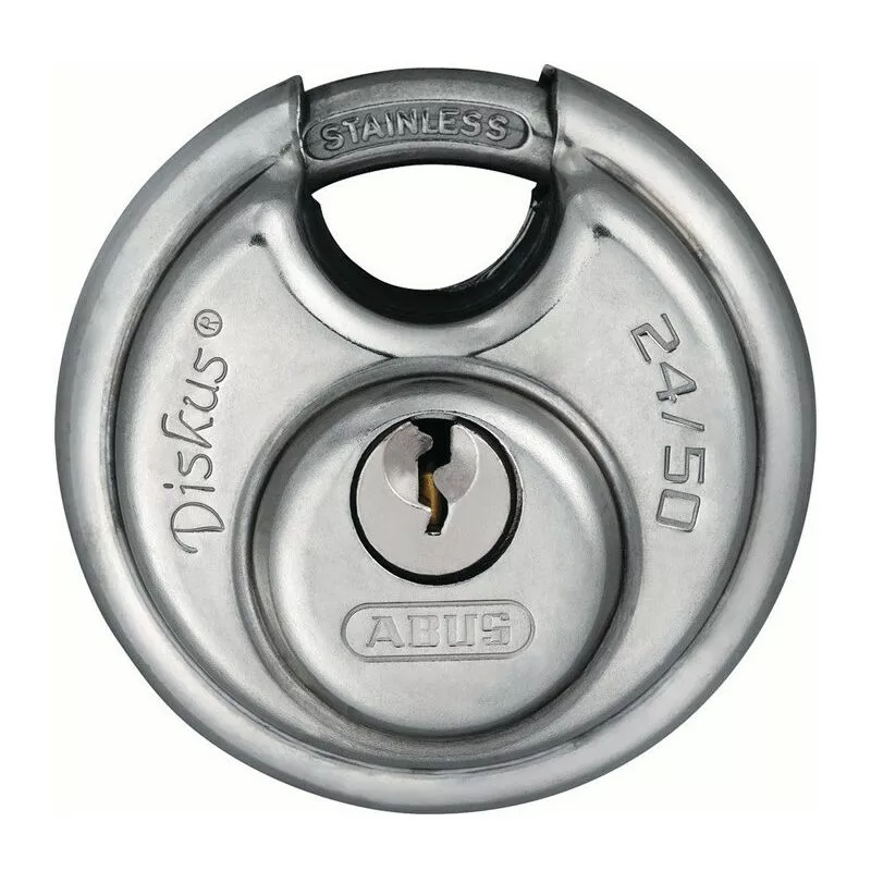 Abus - Candado cilíndrico 24IB / 50 cuerpo cerradura An.51mm va llave diferente barato