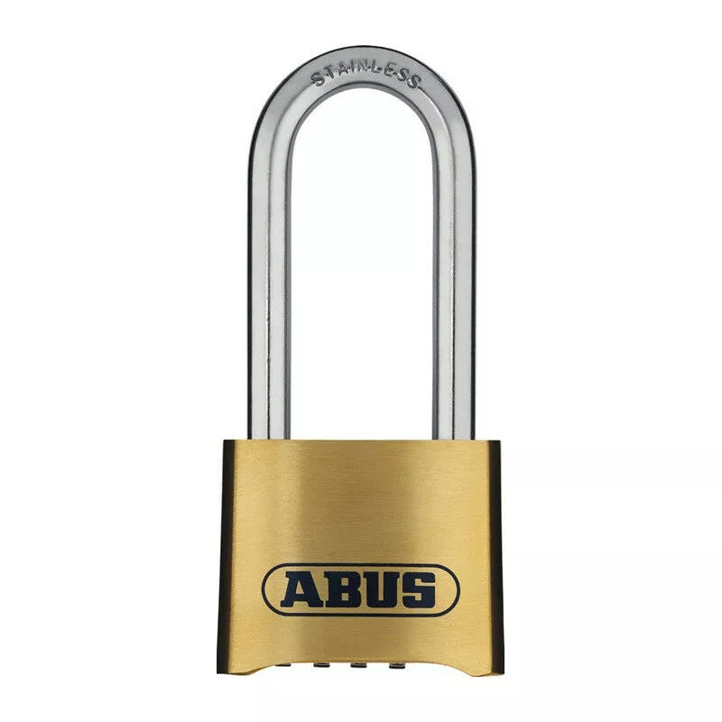 Abus - Candado con número 180IB / 50 HB63 b / sb Ancho del cuerpo de la cerradura 52 mm latón barato
