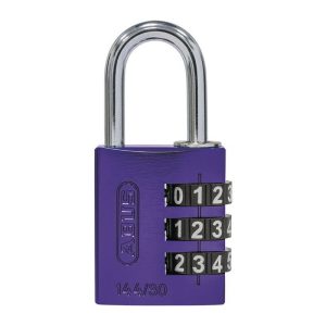 Abus - Candado numérico 165 Ancho del cuerpo de la cerradura 23 mm Latón Número de rodillos numéricos 3 barato