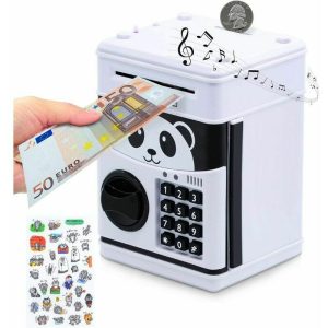 Alcancía electrónica con contraseña