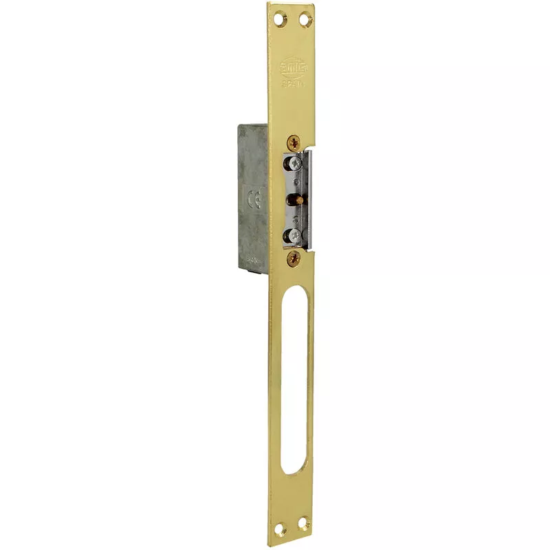 Amig - Cerradero eléctrico Acero Latonado barnizado modelo 41 barato