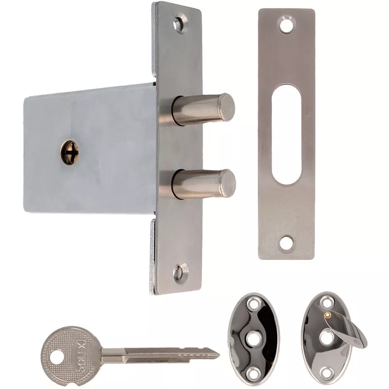 Amig - Cerradura Acero Cromado brillo modelo 421 barato