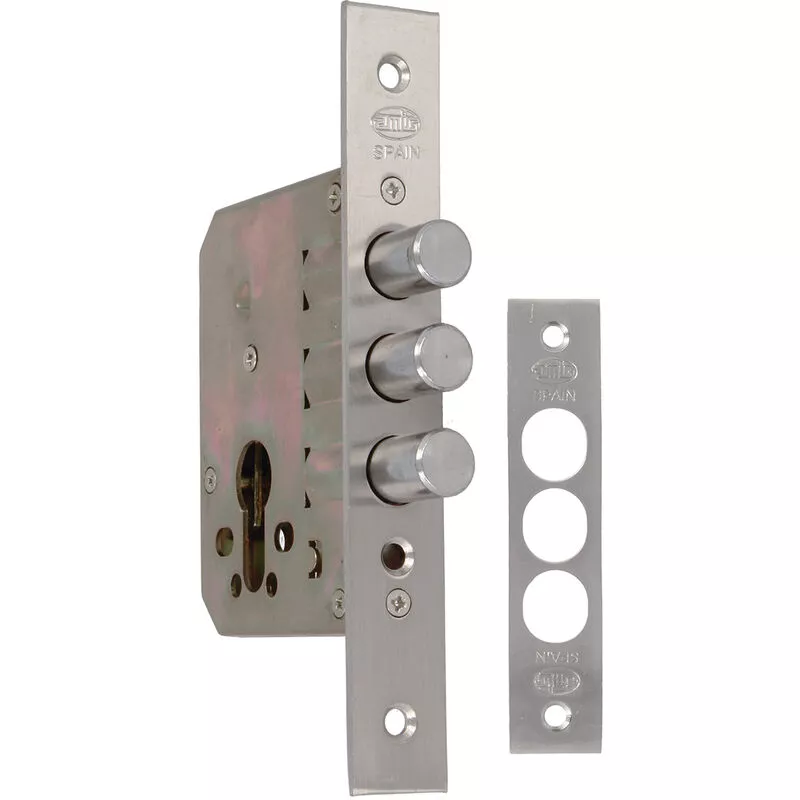 Amig - Cerradura Acero Cromado mate modelo 102 barato