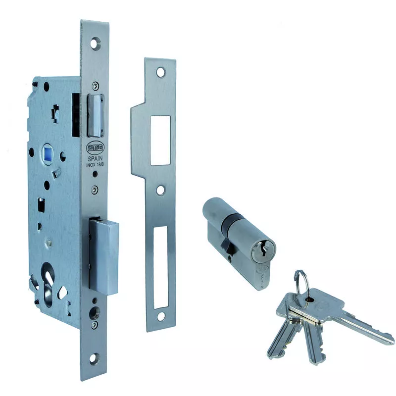 Amig - Cerradura Acero Cromado mate modelo 4570 barato