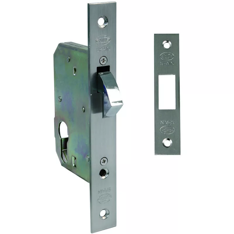 Amig - Cerradura Acero Cromado mate modelo 500 barato