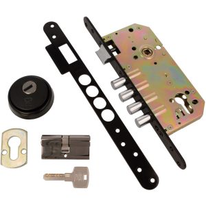 Amig - Cerradura Acero Negro modelo 101 barato