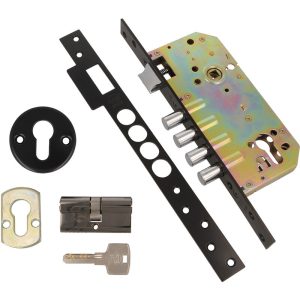 Amig - Cerradura Acero Negro modelo 120 barato