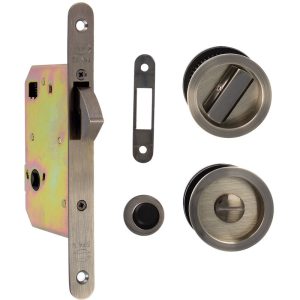 Amig - Cerradura kit Acero Cuero modelo 611 barato