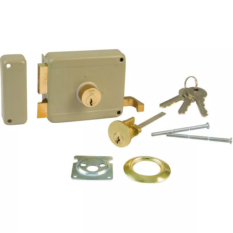 Amig - Cerradura sobreponer Acero Beige modelo 77 barato