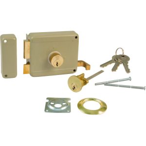 Amig - Cerradura sobreponer Acero Beige modelo 77 barato