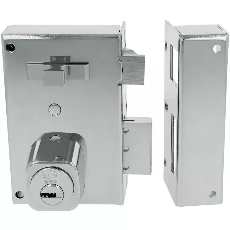 Amig - Cerradura sobreponer Acero Cromado brillo modelo 76 barato