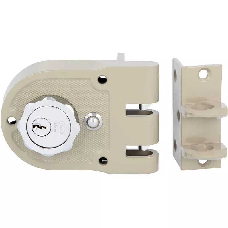 Amig - Cerradura sobreponer Beige modelo 1396 barato