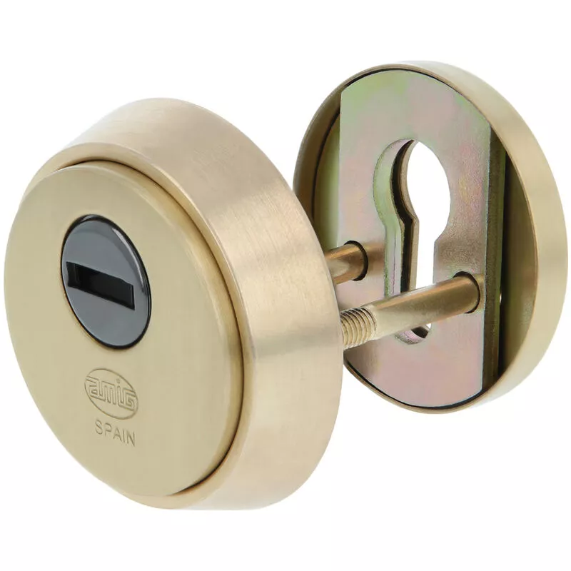 Amig - Escudo Latón Cromado mate modelo 40 barato