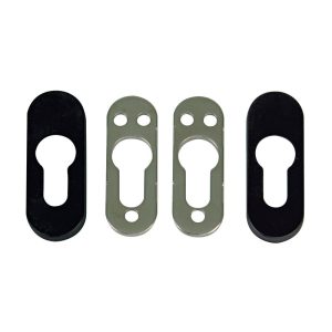 Amig - Escudo Zamak Negro modelo 35 barato