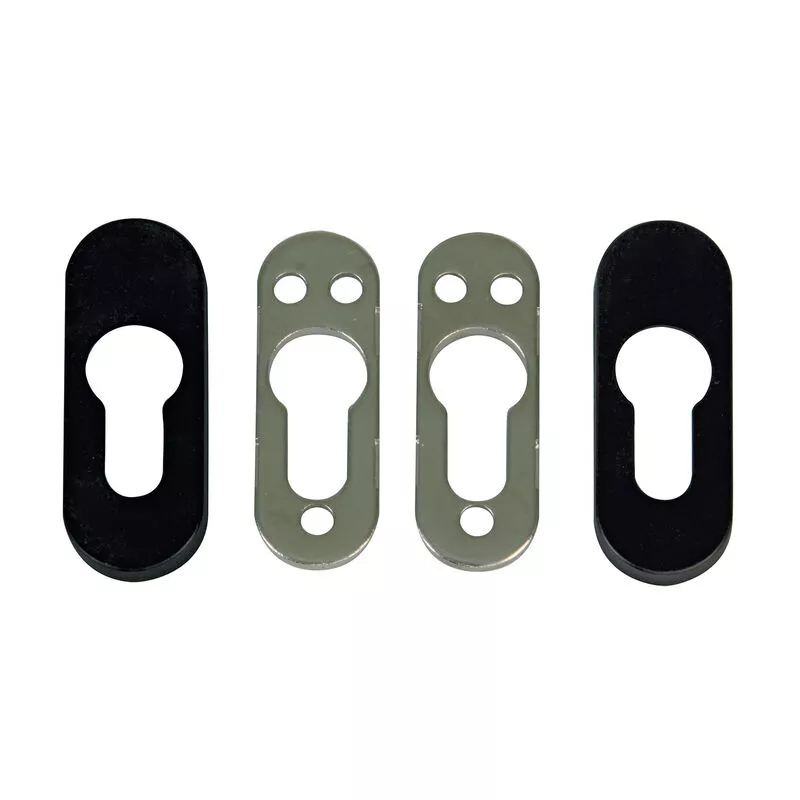 Amig - Escudo Zamak Negro modelo 35 barato