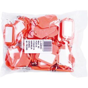 Amig - Llavero porta-etiquetas Amarillo modelo 90 barato