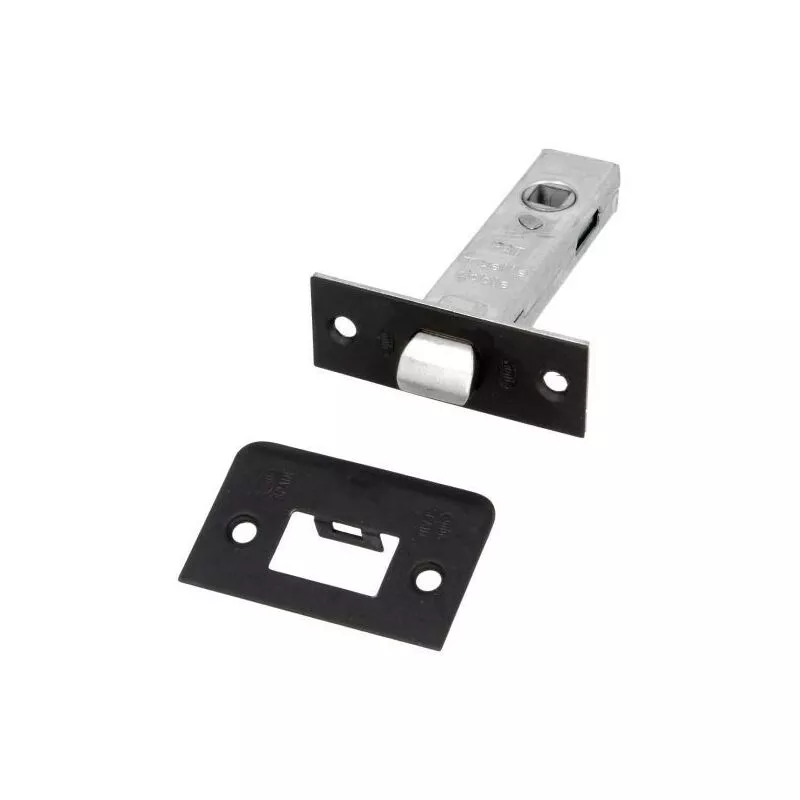 Amig - picaporte tubular de canto recto Nº 12/45 mm negro barato