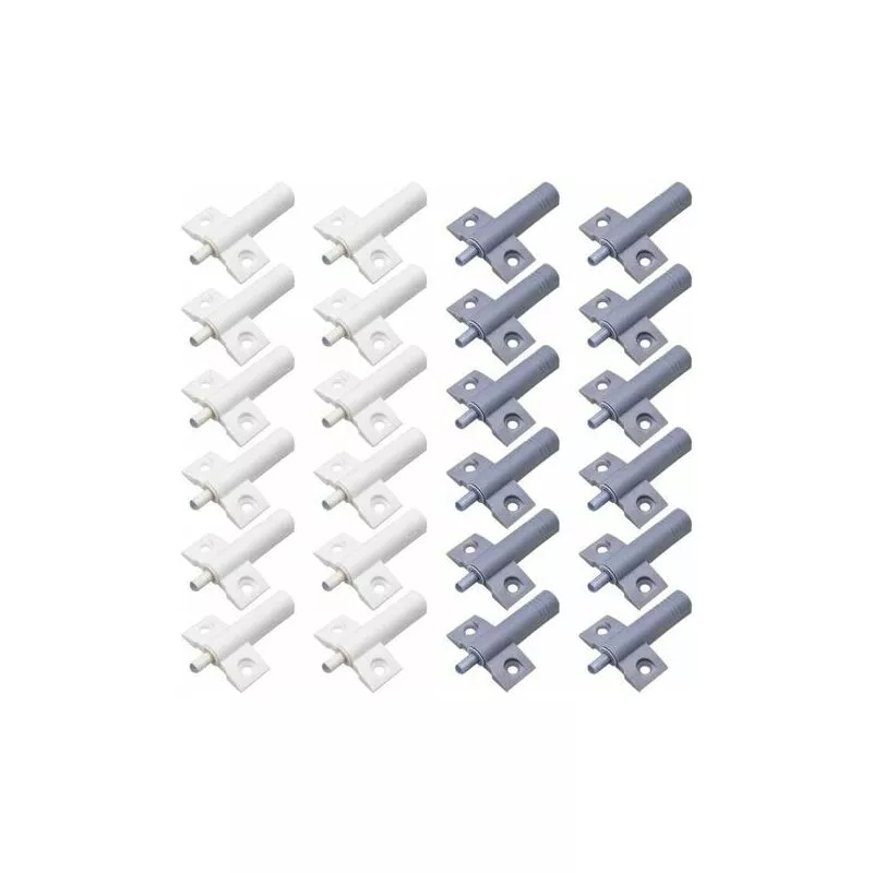 Amortiguadores de puerta de cocina 24 piezas Amortiguadores de puerta de muebles Amortiguador de puerta Amortiguadores de cocina Puerta de plástico barato