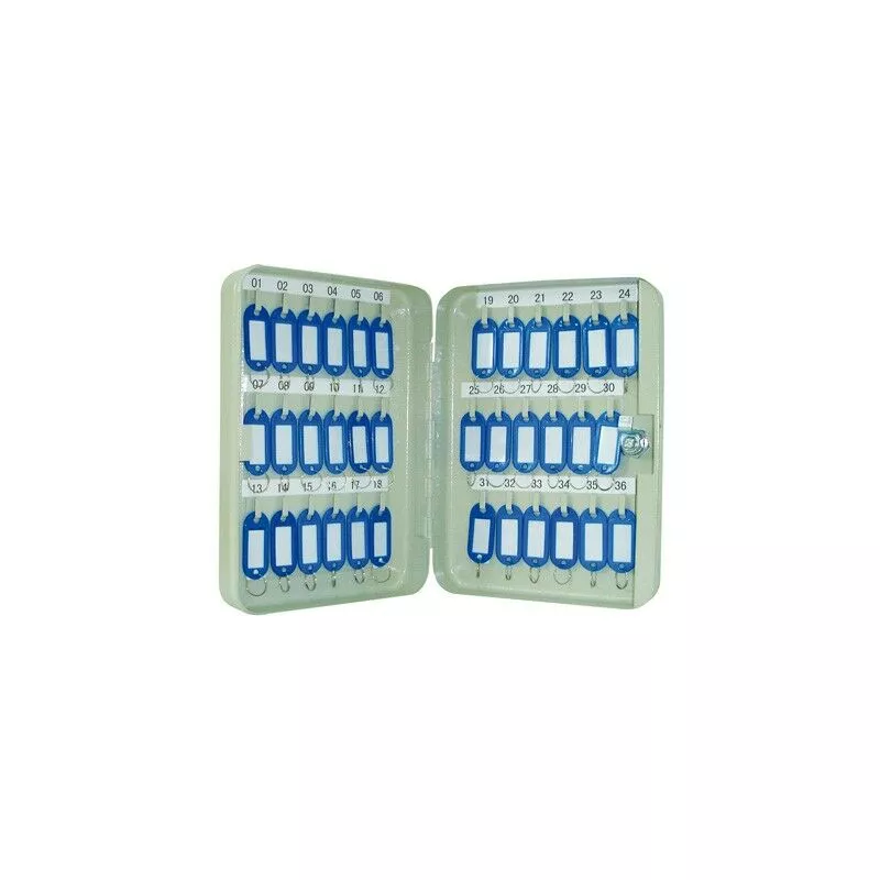 Armario metalico portallaves Q-connect 250x180x60 mm para 36 llaves barato