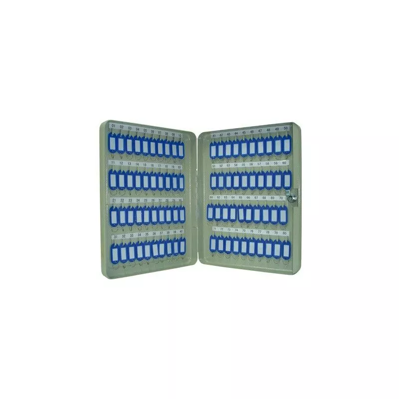 Armario metalico portallaves Q-connect 370x280x60 mm para 80 llaves barato