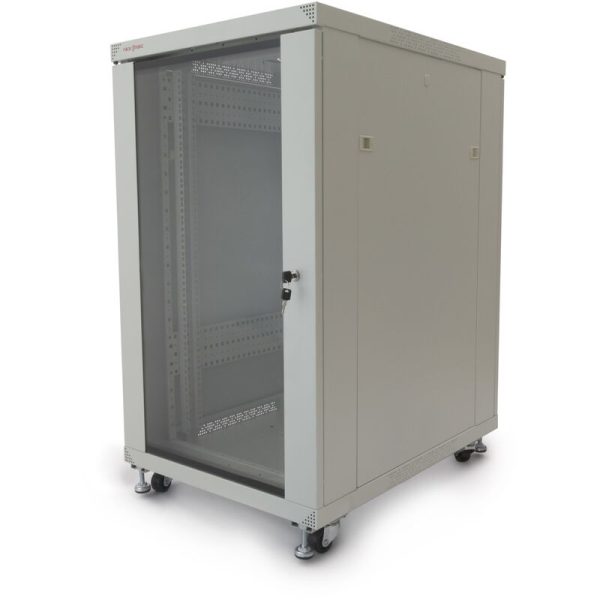 Armario rack 19 de pie 20U 600x800x1000mm blanco MobiRack de - Rackmatic barato