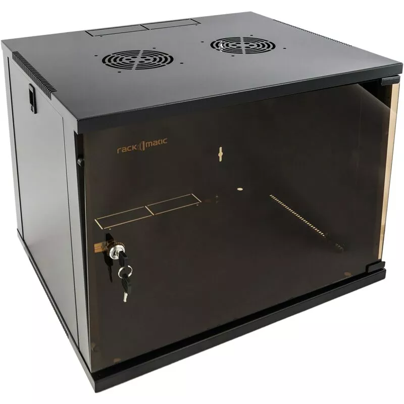 Armario rack 19 mural de 9U negro SOHOrack 540x450x448 mm - Rackmatic barato