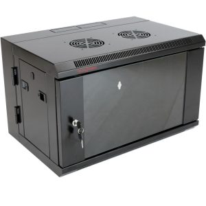 Armario rack mural 19 pivotante 6U 600x400x390mm pared SOHORack de - Rackmatic barato