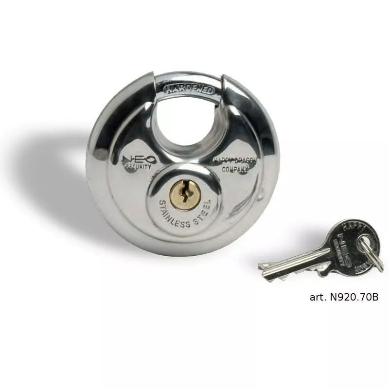 Arregui - Candado de disco de acero inoxidable 70MM barato