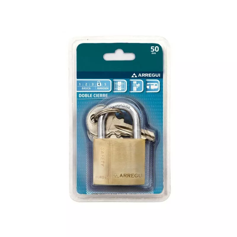 Arregui - Candado latón prime 50mm barato
