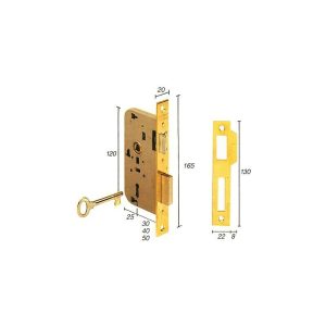 Azbe - cerradura embutir 2002 50 hl tesa barato