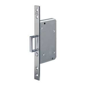 BKS - Llave embutida para puerta corredera.0393 sta plata ktg.20 / 55mm con muelle y llave de desbloqueo barato