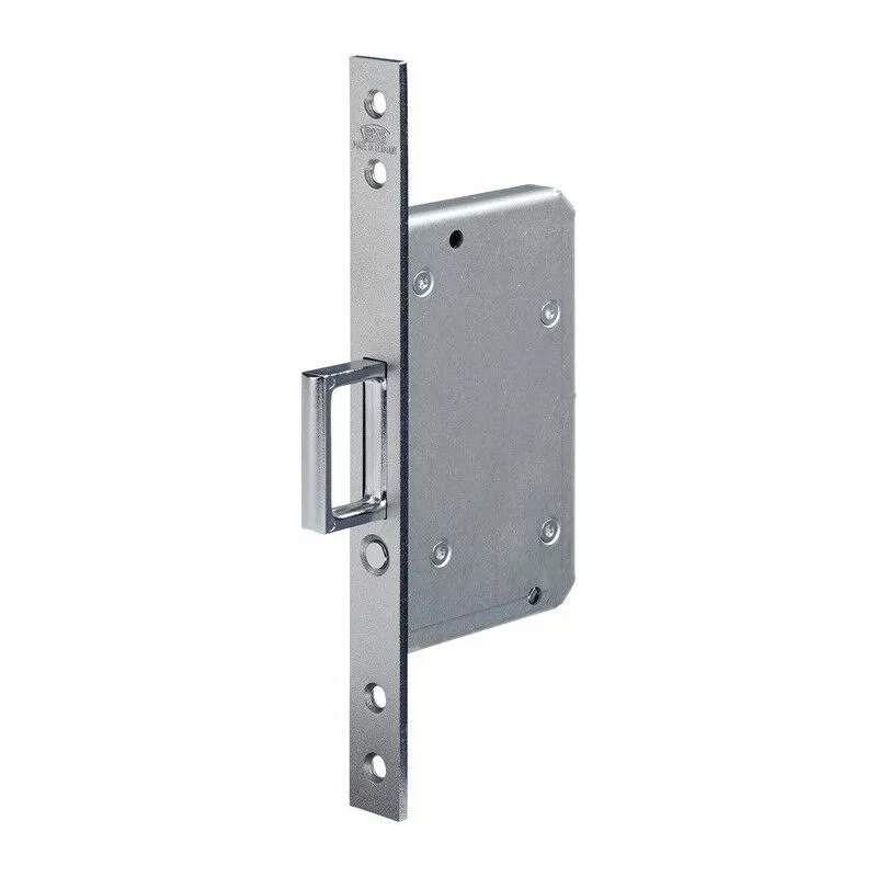 BKS - Llave embutida para puerta corredera.0393 sta plata ktg.20 / 55mm con muelle y llave de desbloqueo barato