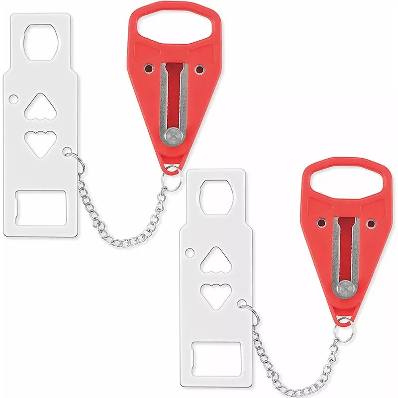 BSR - Bloqueador de bloqueo antirrobo dispositivo superior portátil niña artefacto antirrobo antibloqueo (2 piezas) barato