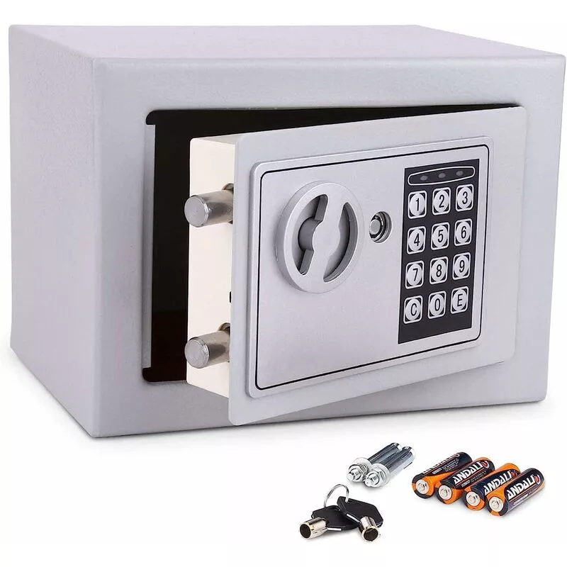 BSR - Pequeña Caja Fuerte De Seguridad De Una Pieza