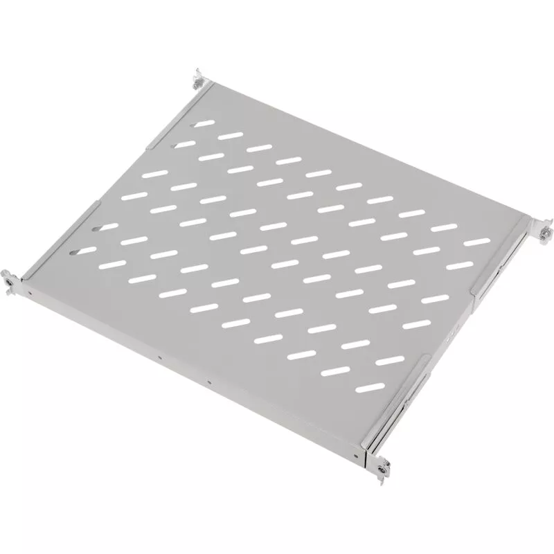 Bandeja rack fija ajustable 1U 370mm blanco - Rackmatic barato