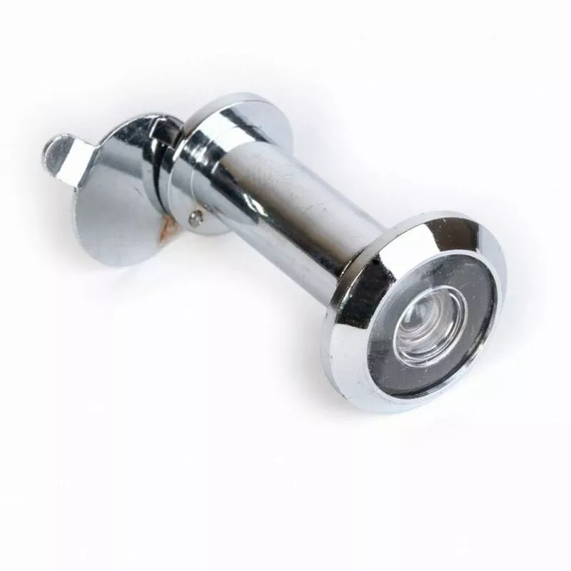 Blindomax - Visor de puerta cromado 180° Ø12 mm - 459 barato