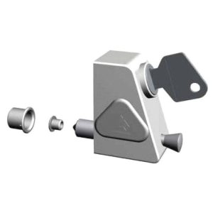 Bloqueador apertura ventana con llave color blanco barato