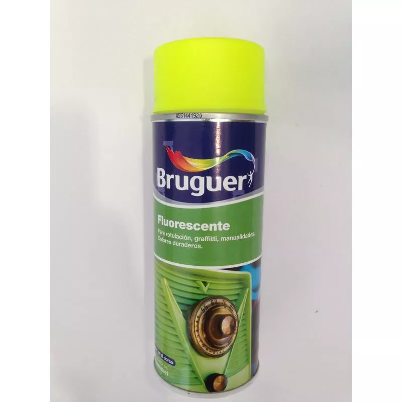 Bruguer - Spray fluorescente amarillo 400 ml barato