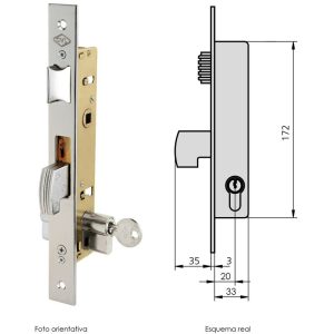 CVL - Cerradura 1990v20/5 carpinteria metálica barato