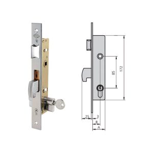 CVL - cerradura embutir 1990-20/6 ai barato